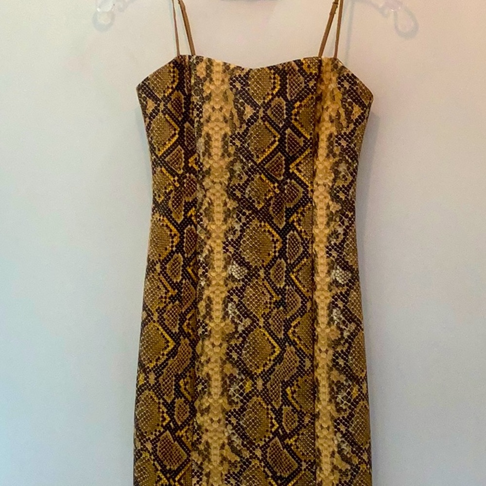 Likely snakeskin dress